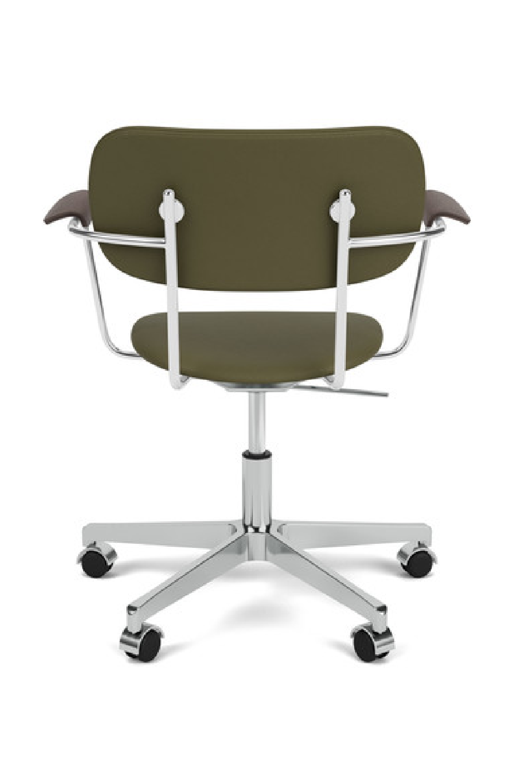   Aluminum Swivel Office Armchair | Oroa.com