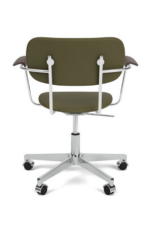   Aluminum Swivel Office Armchair | Oroa.com