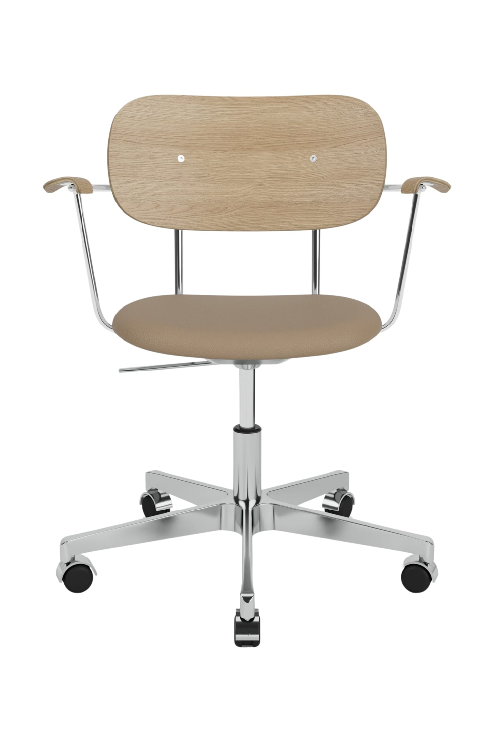   Padded Seat Aluminum Swivel Armchair | Oroa.com