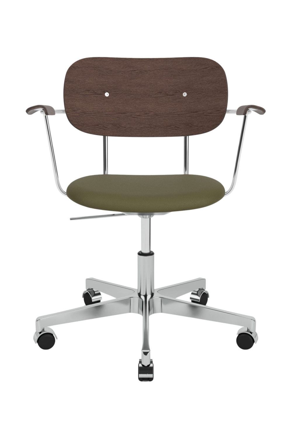   Padded Seat Aluminum Swivel Armchair | Oroa.com