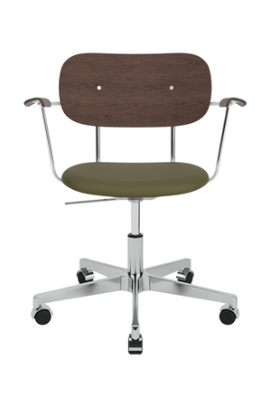   Padded Seat Aluminum Swivel Armchair | Oroa.com