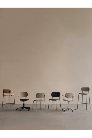  Upholstered Black Swivel Armchair | Oroa.com