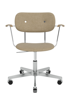   Aluminum Swivel Office Armchair | Oroa.com