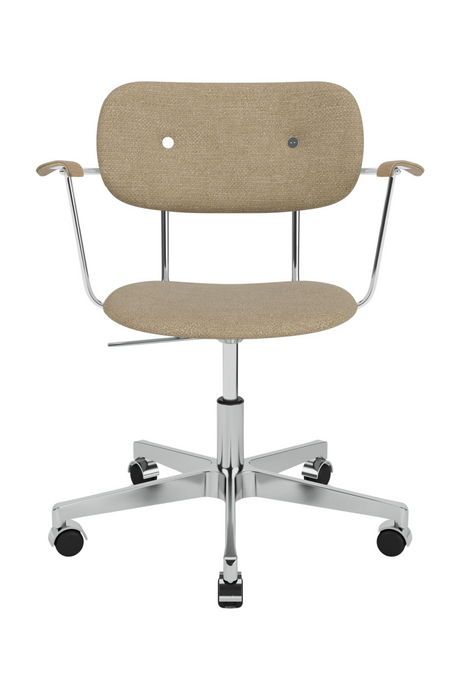   Aluminum Swivel Office Armchair | Oroa.com