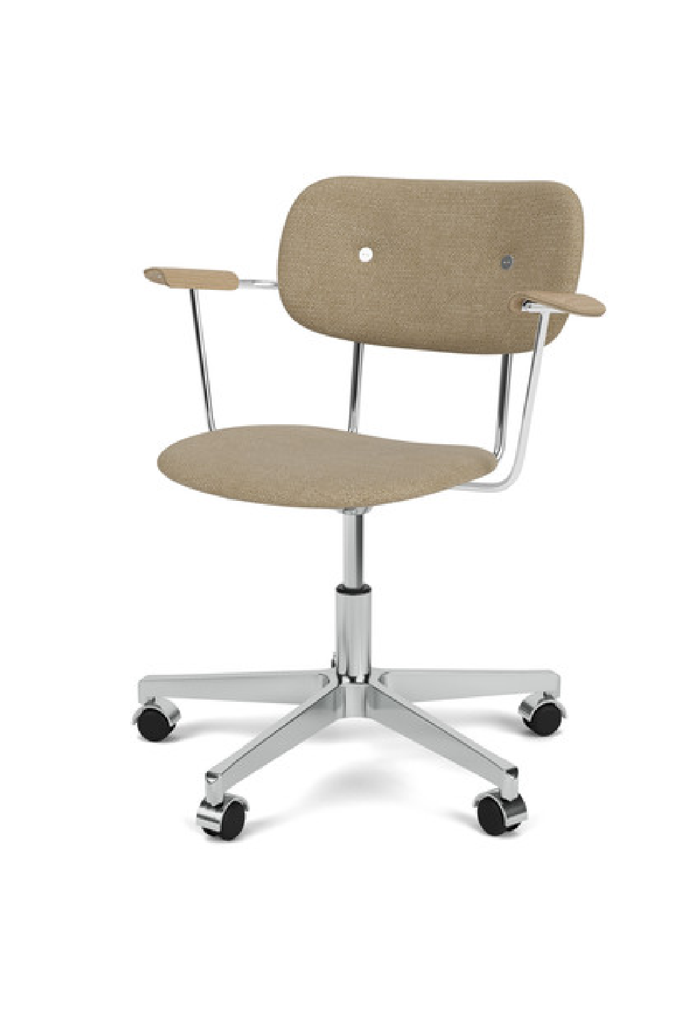   Aluminum Swivel Office Armchair | Oroa.com