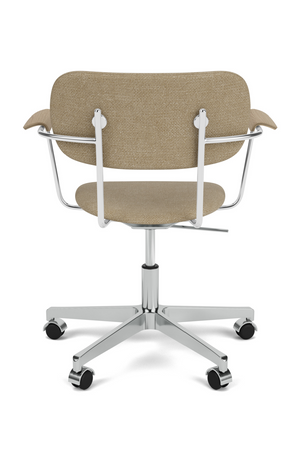   Aluminum Swivel Office Armchair | Oroa.com