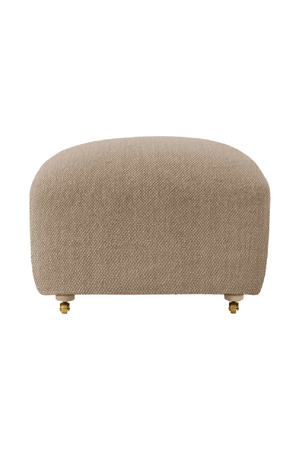  Oak Leg Upholstered Ottoman | Oroa.com