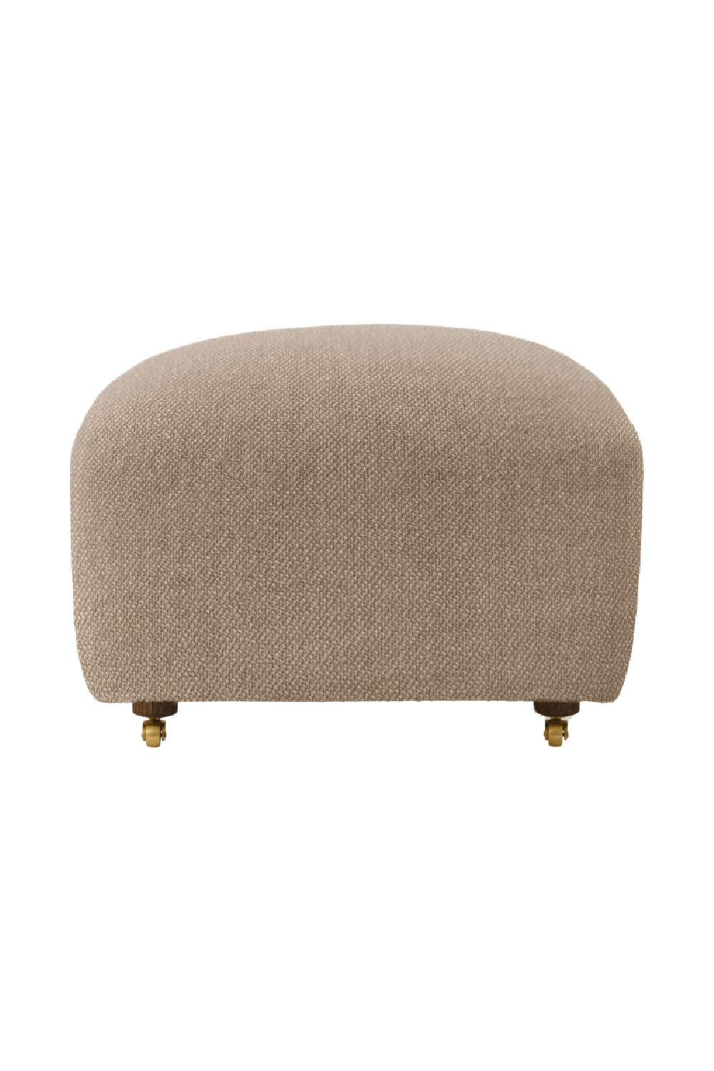   Oak Leg Upholstered Ottoman | Oroa.com