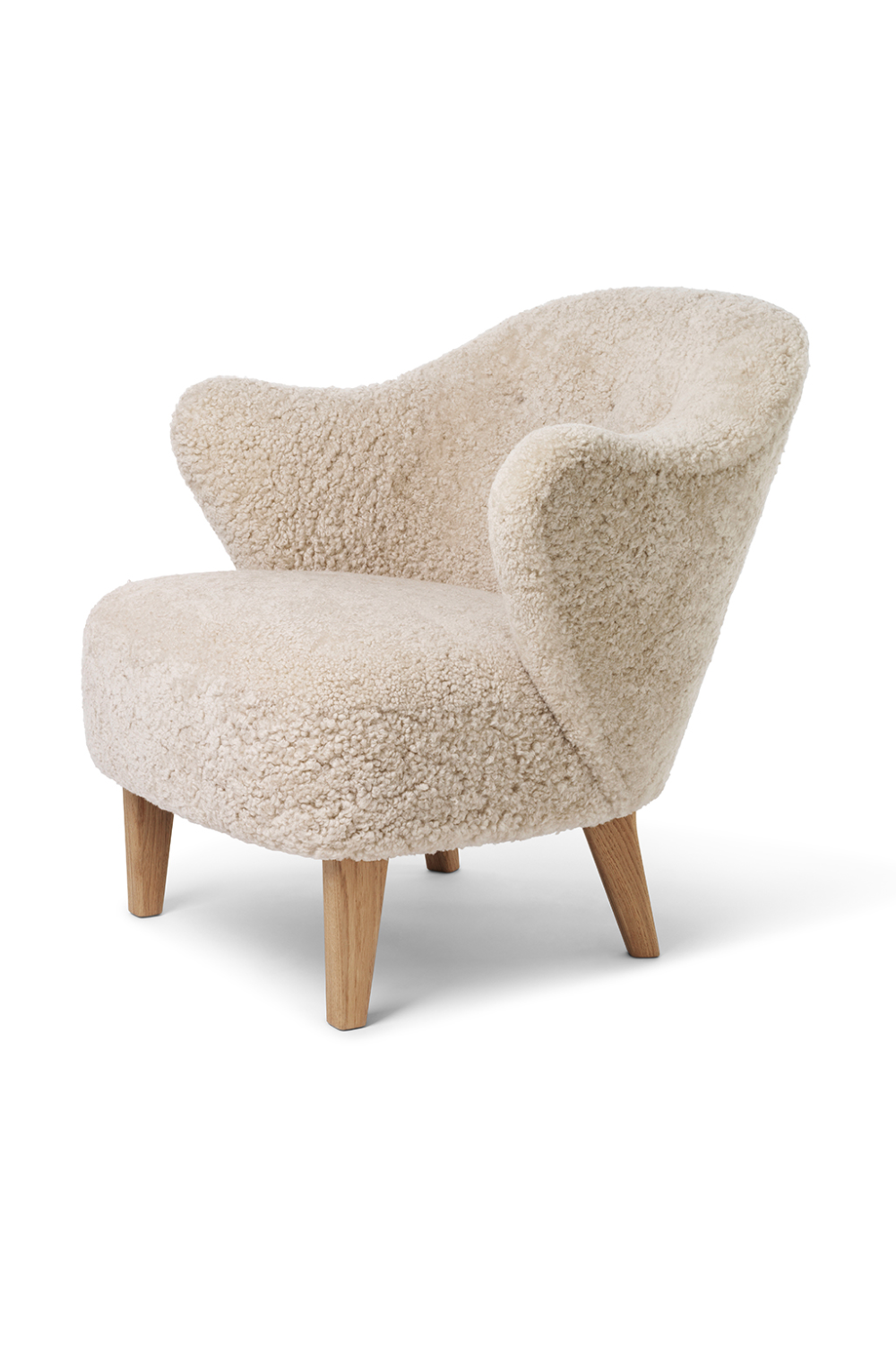   Curved-Back Lounge Chair | Oroa.com