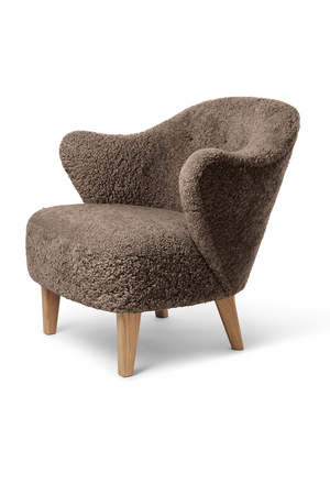   Curved-Back Lounge Chair | Oroa.com