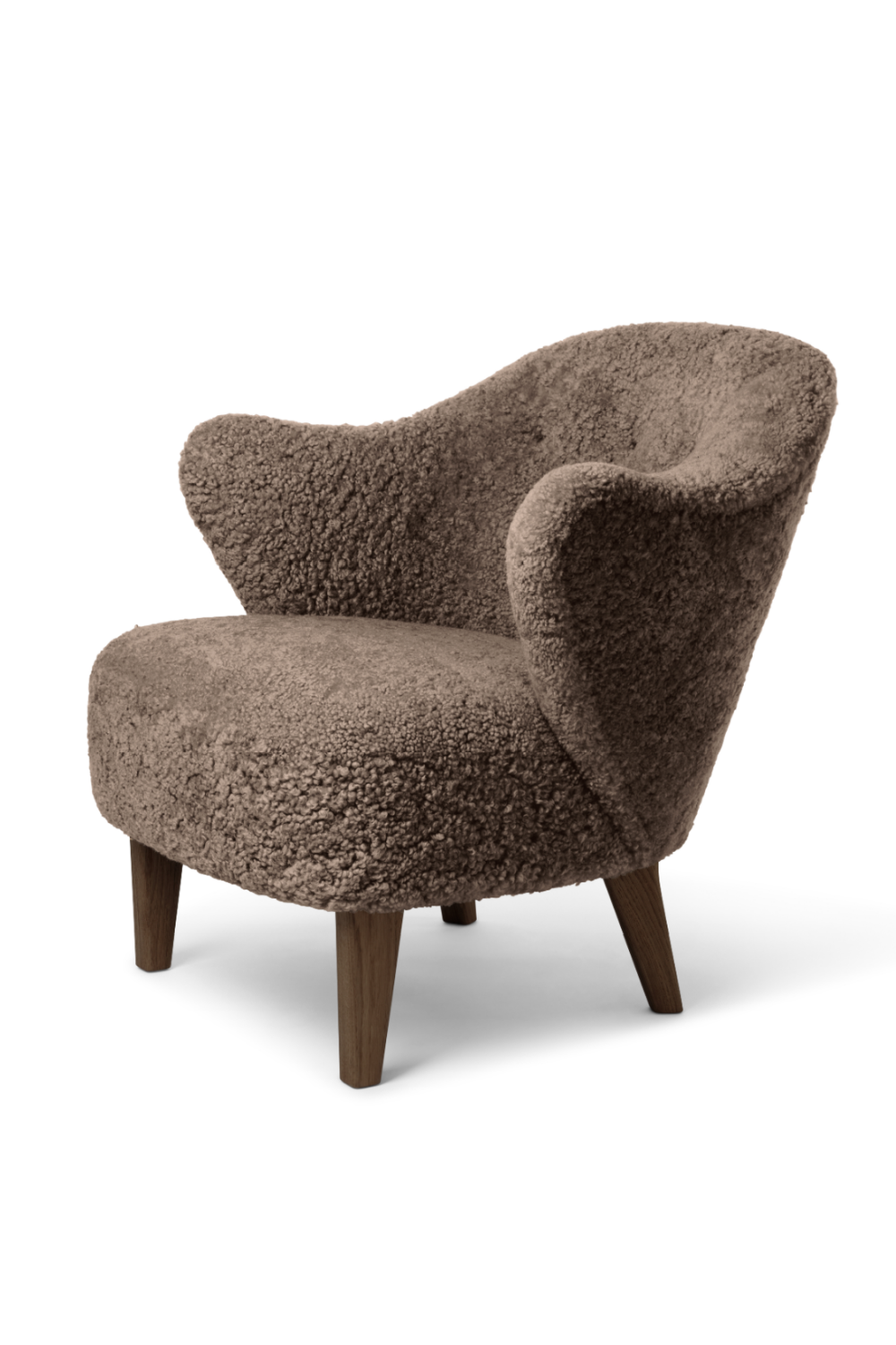   Curved-Back Lounge Chair | Oroa.com