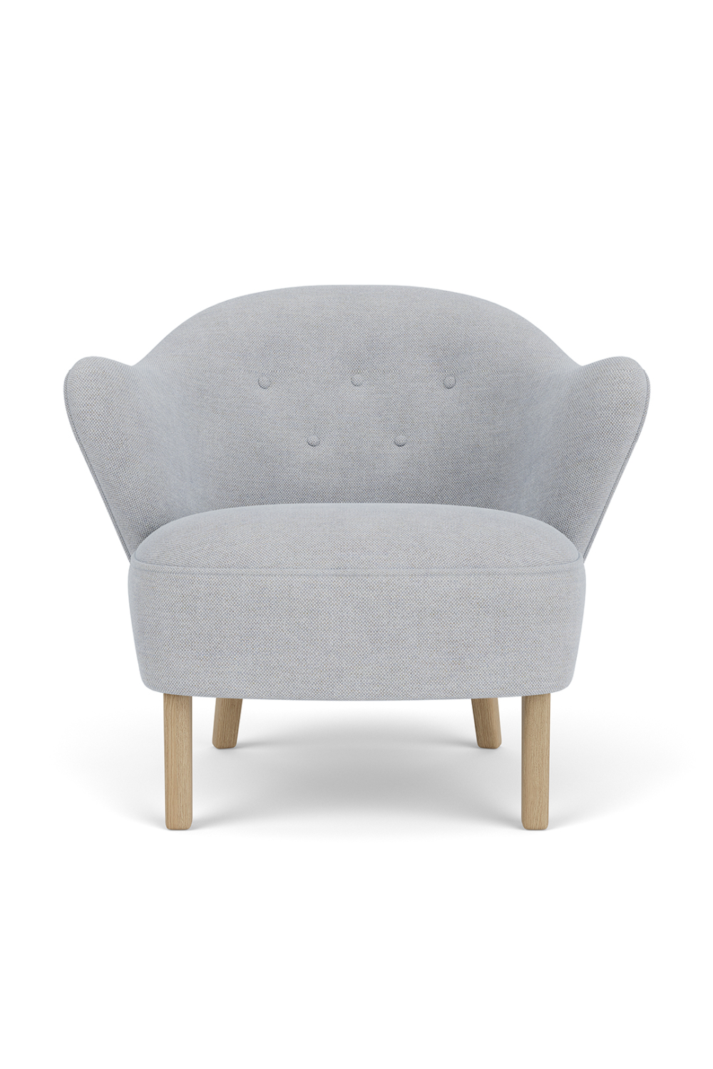   Curved-Back Lounge Chair | Oroa.com