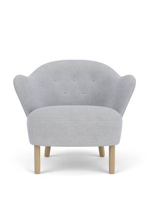   Curved-Back Lounge Chair | Oroa.com