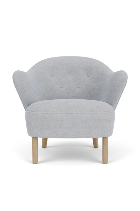   Curved-Back Lounge Chair | Oroa.com