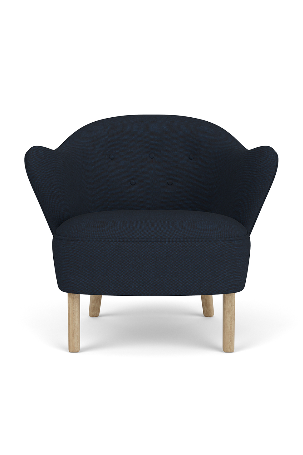   Curved-Back Lounge Chair | Oroa.com