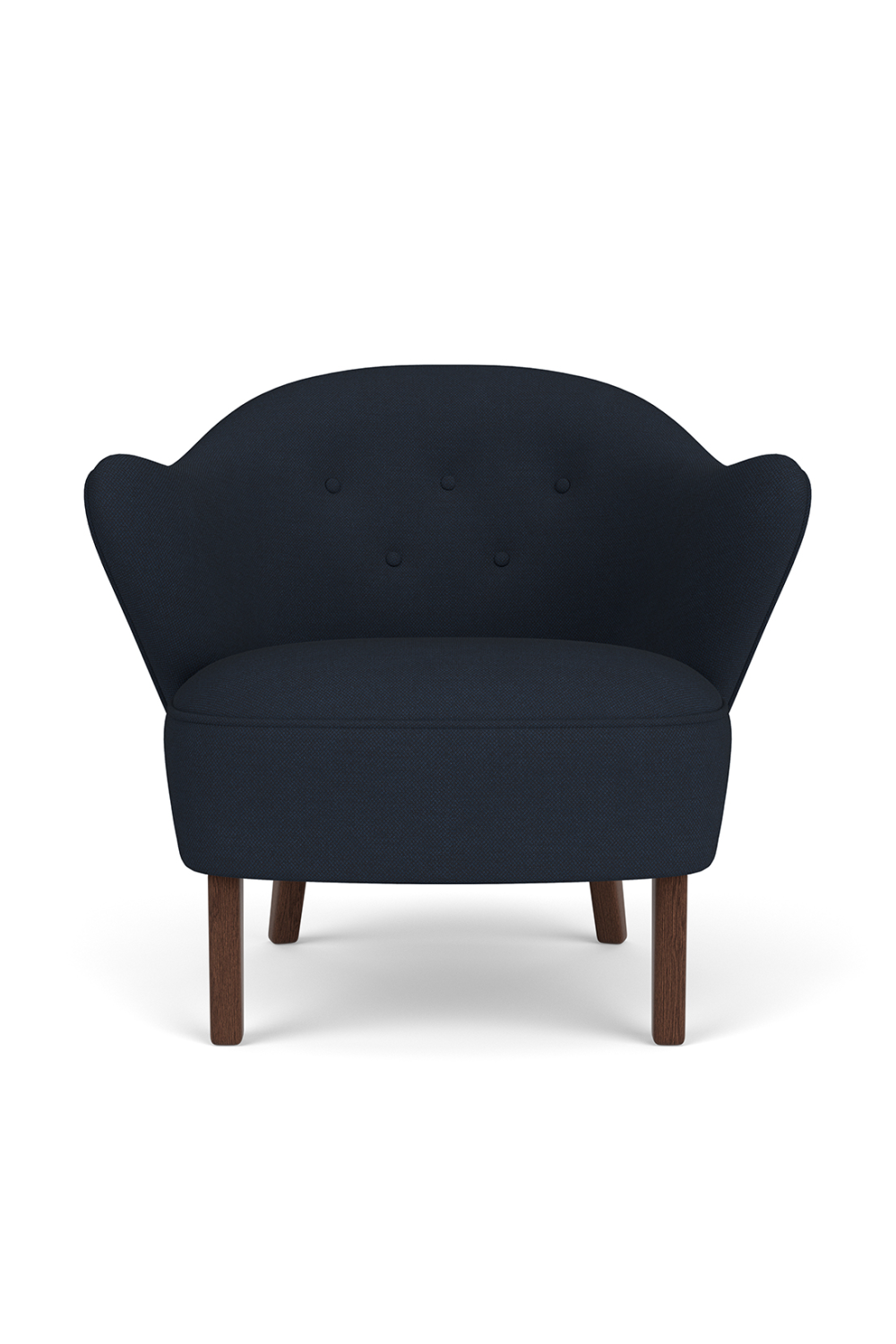   Curved-Back Lounge Chair | Oroa.com
