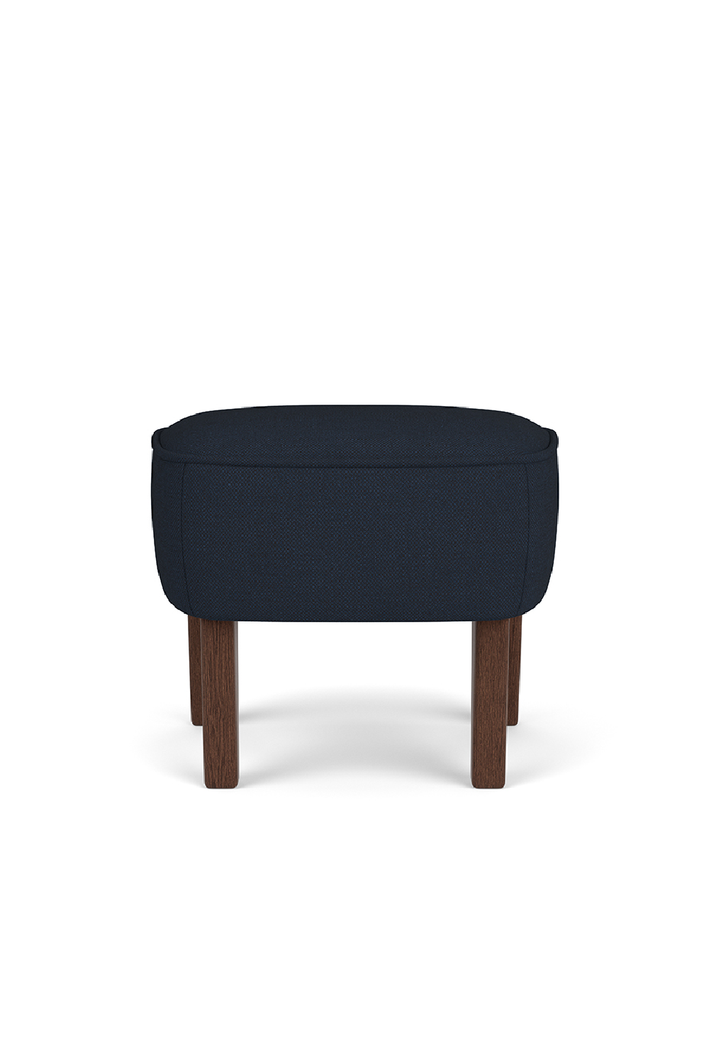   Oak Base Upholstered Ottoman | Oroa.com