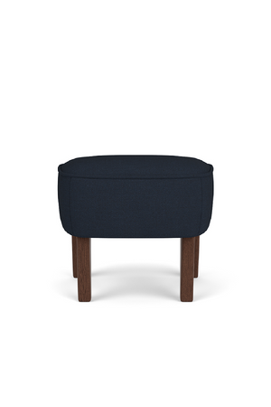   Oak Base Upholstered Ottoman | Oroa.com
