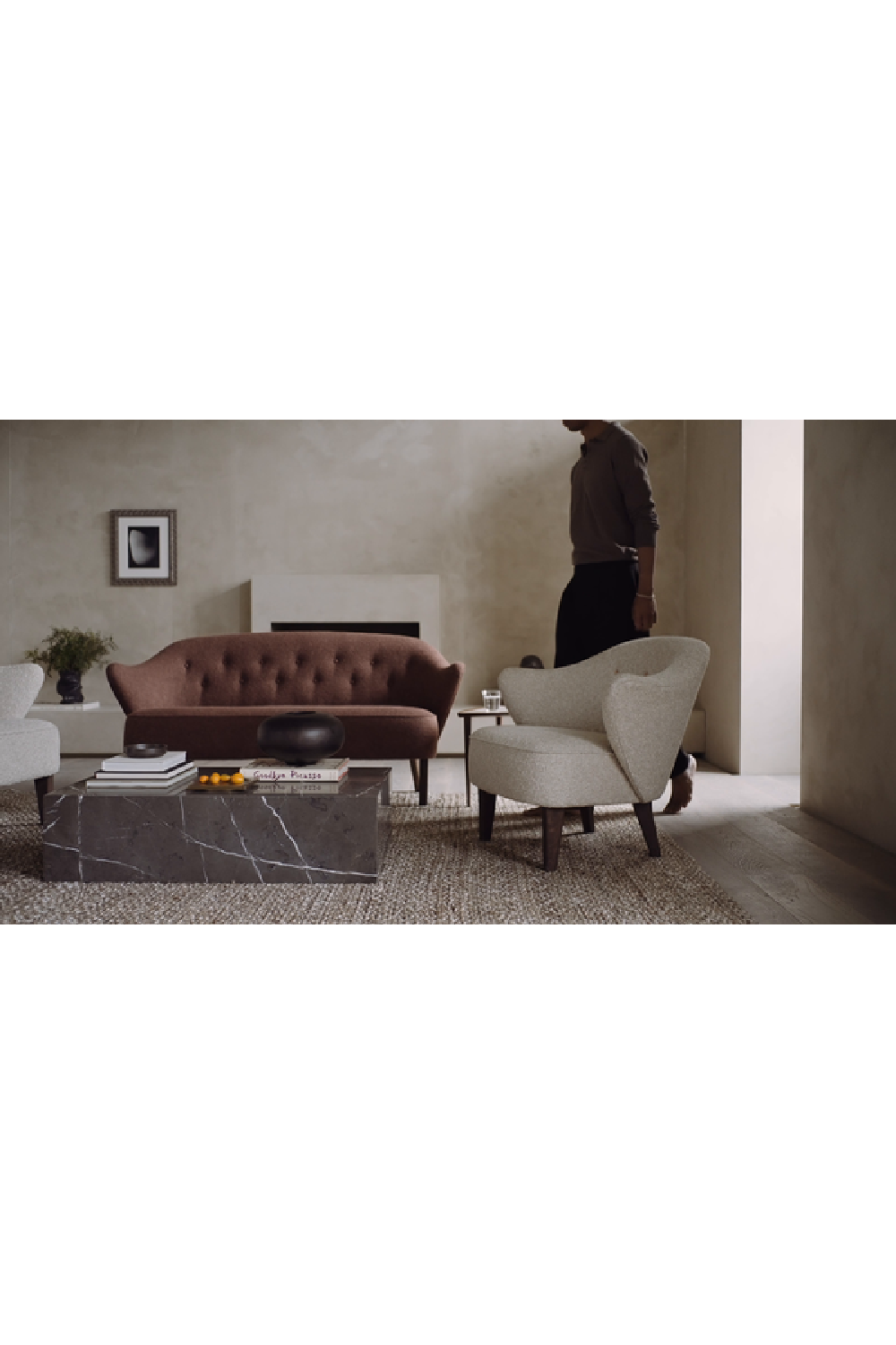   Button-Tufted Sofa | Oroa.com