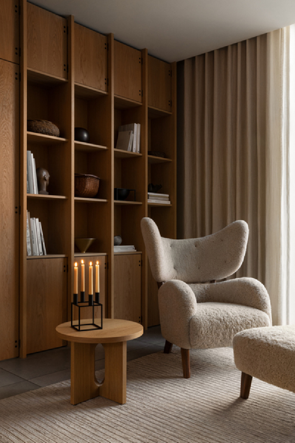   Modern Wingback Lounge Chair | Oroa.com