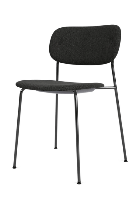   Black Padded Dining Chair | Oroa.com