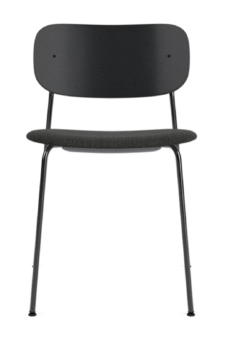   Black Padded Seat Dining Chair | Oroa.com