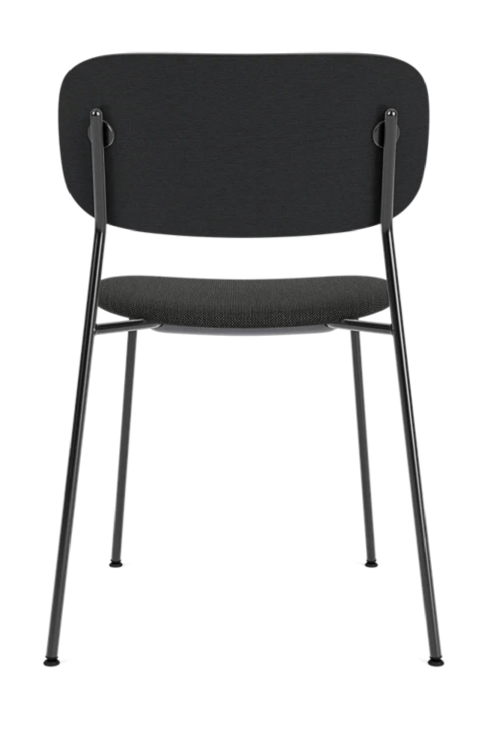   Black Padded Seat Dining Chair | Oroa.com