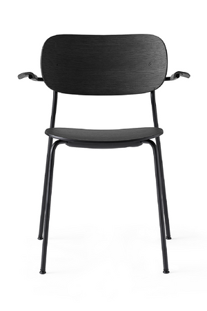   Black Framed Oak Dining Armchair | Oroa.com