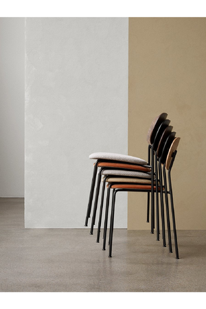   Black Framed Oak Dining Chair | Oroa.com