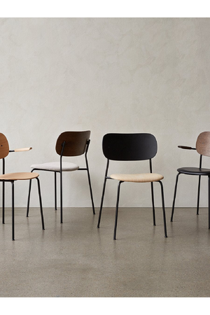   Black Framed Oak Dining Chair | Oroa.com