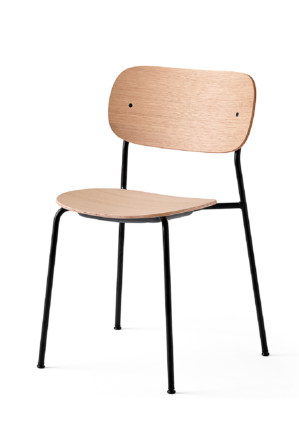   Black Framed Oak Dining Chair | Oroa.com
