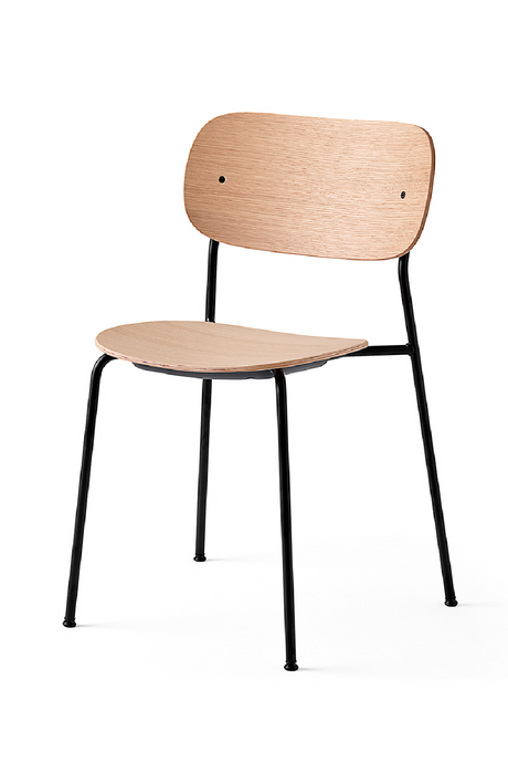   Black Framed Oak Dining Chair | Oroa.com