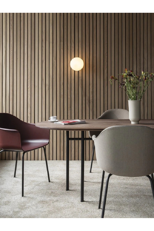   Oval Minimalist Dining Table | Oroa.com