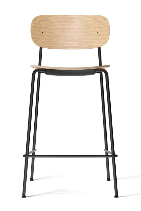   Oak Veneer Counter Chair | Oroa.com