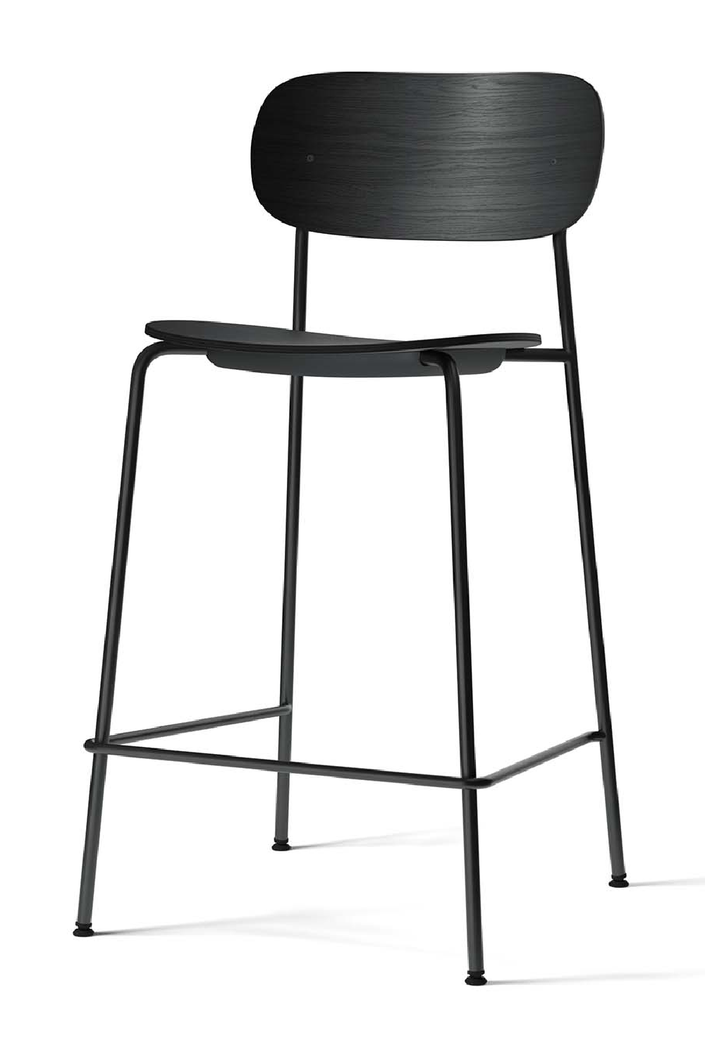   Oak Veneer Counter Chair | Oroa.com