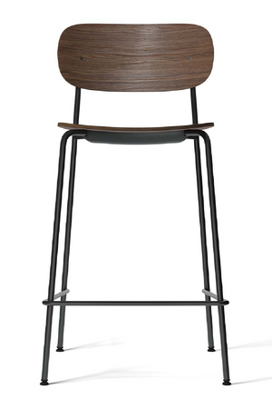   Oak Veneer Counter Chair | Oroa.com