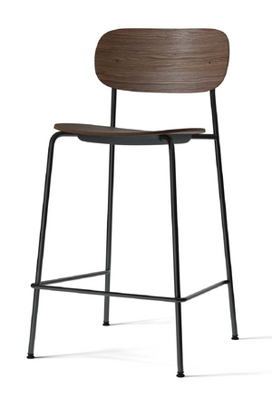   Oak Veneer Counter Chair | Oroa.com