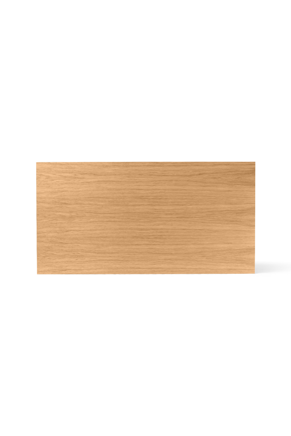   Intersecting-Base Oak Dining Table | Oroa.com