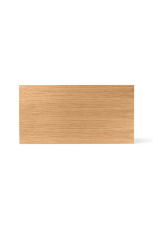   Intersecting-Base Oak Dining Table | Oroa.com