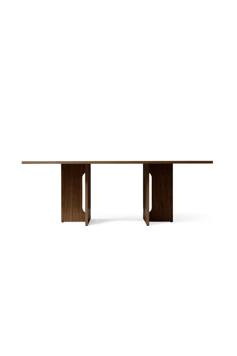   Intersecting-Base Oak Dining Table | Oroa.com