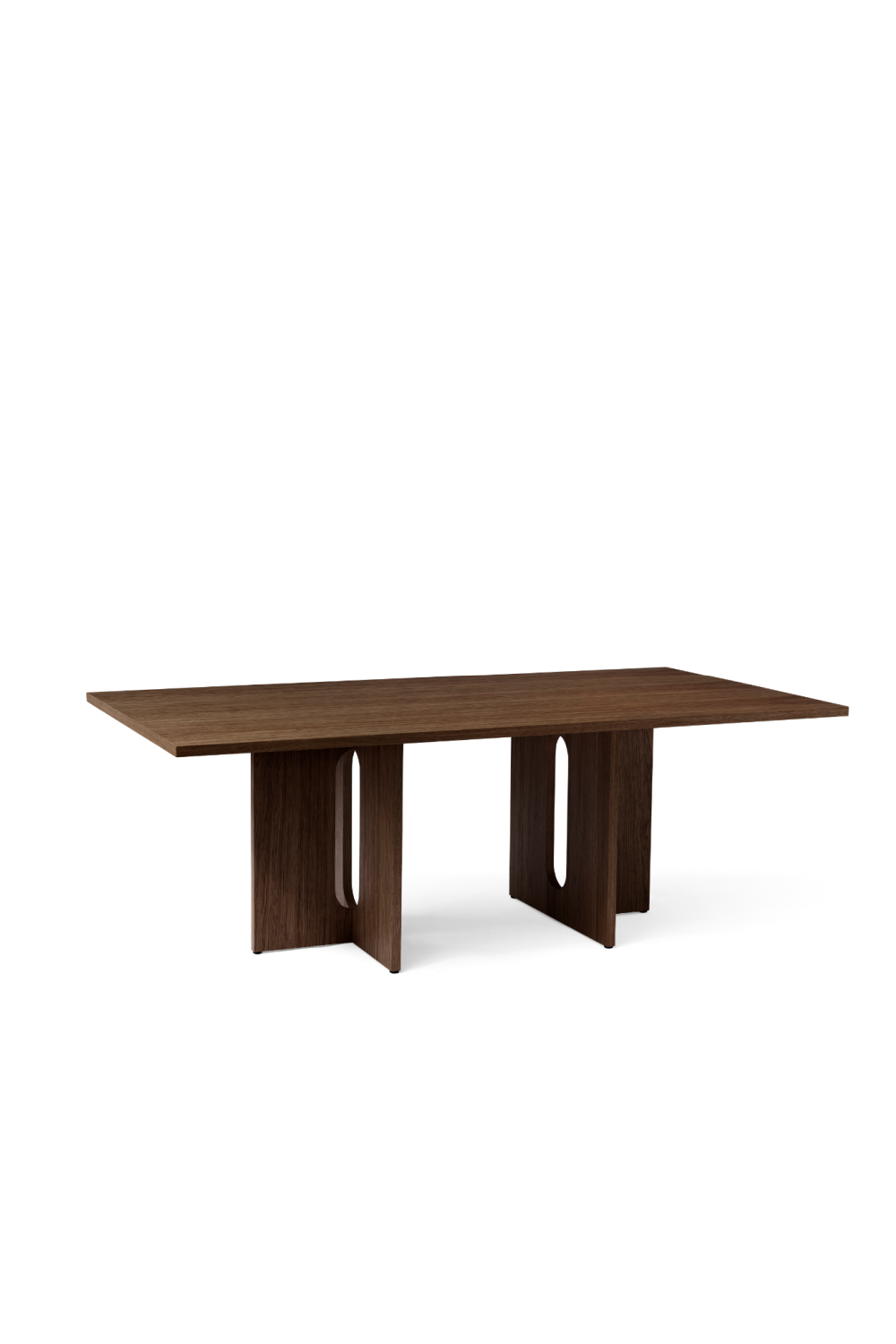   Intersecting-Base Oak Dining Table | Oroa.com