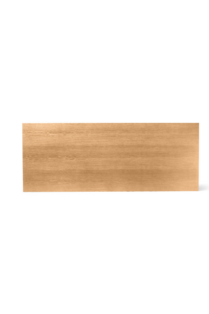  Intersecting-Base Oak Dining Table | Oroa.com