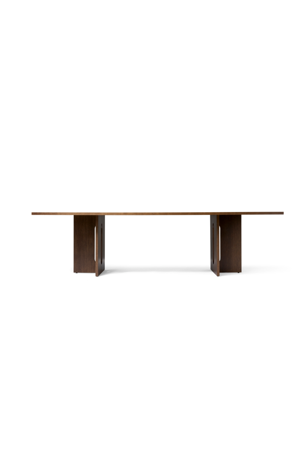   Intersecting-Base Oak Dining Table | Oroa.com