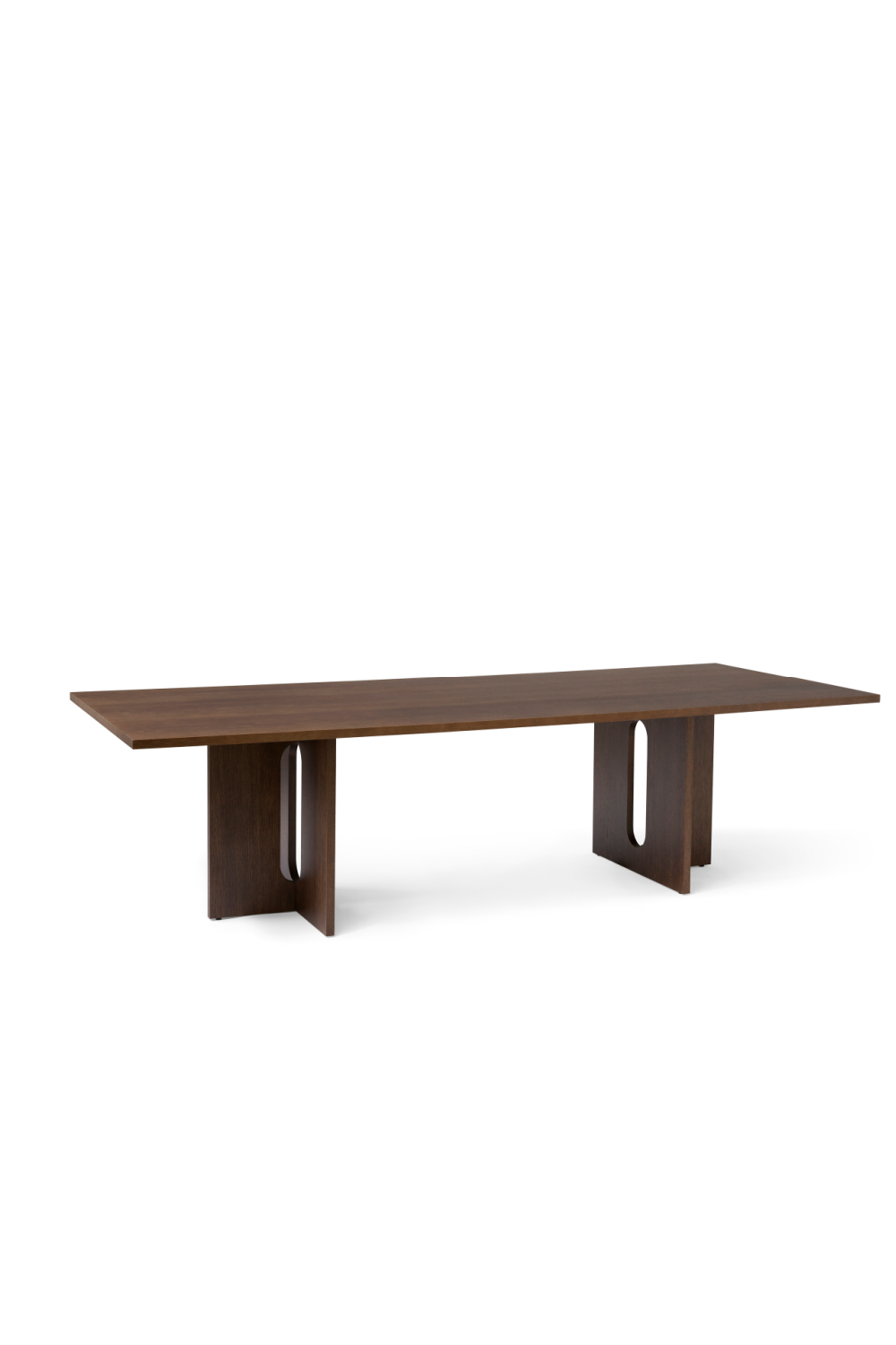   Intersecting-Base Oak Dining Table | Oroa.com