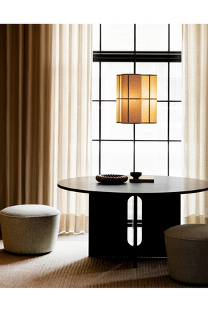   Intersecting-Base Round Dining Table | Oroa.com