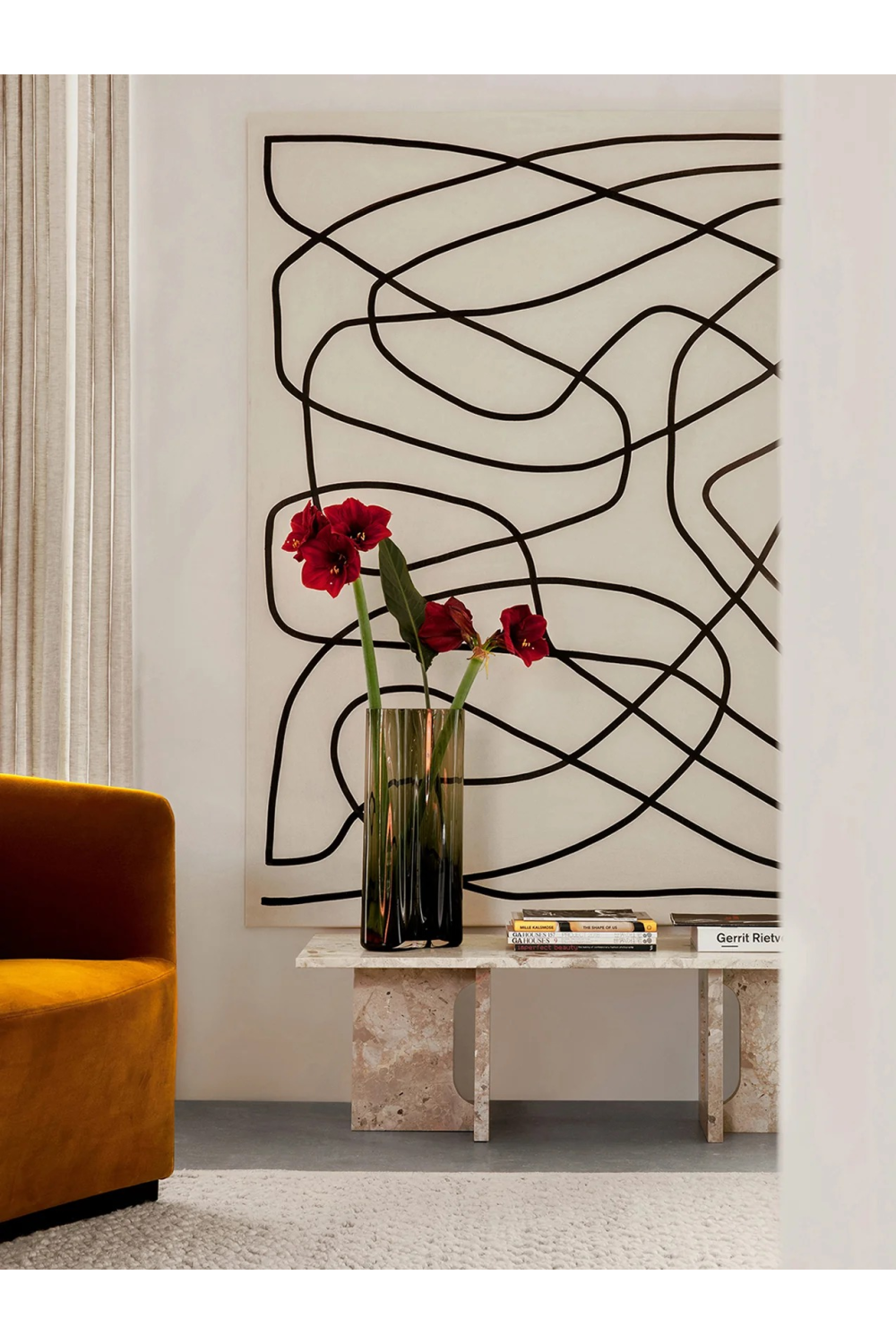  Solid Marble Lounge Table | Oroa.com