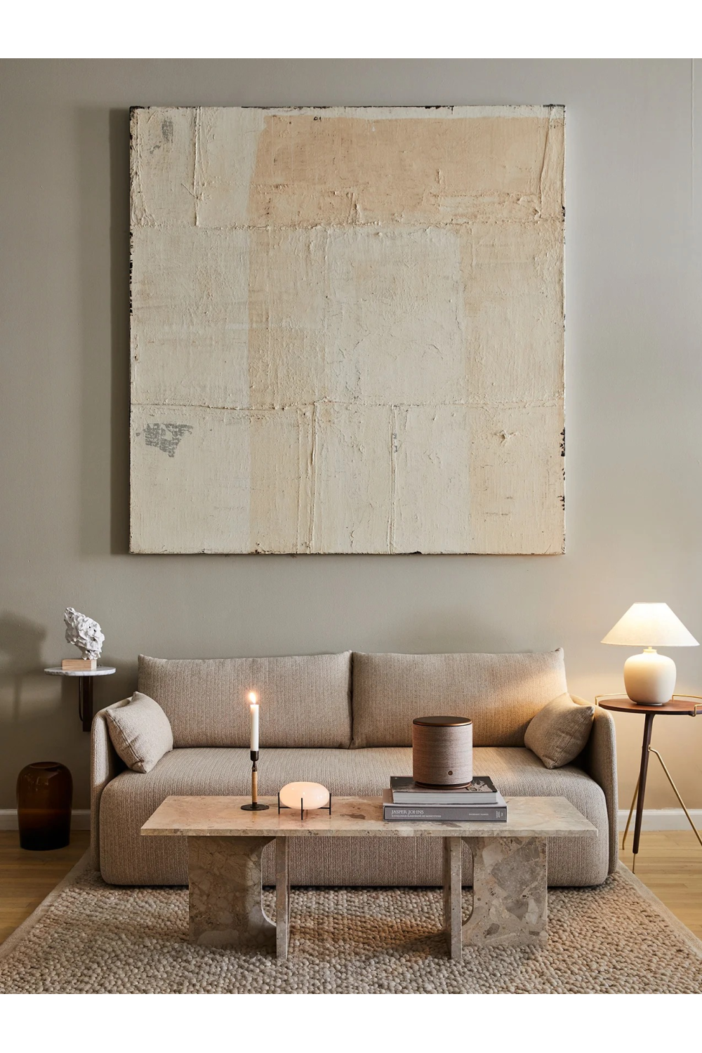   Solid Marble Lounge Table | Oroa.com