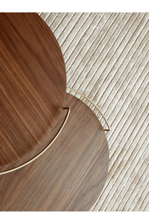   Solid Walnut Tripod Side Table | Oroa.com