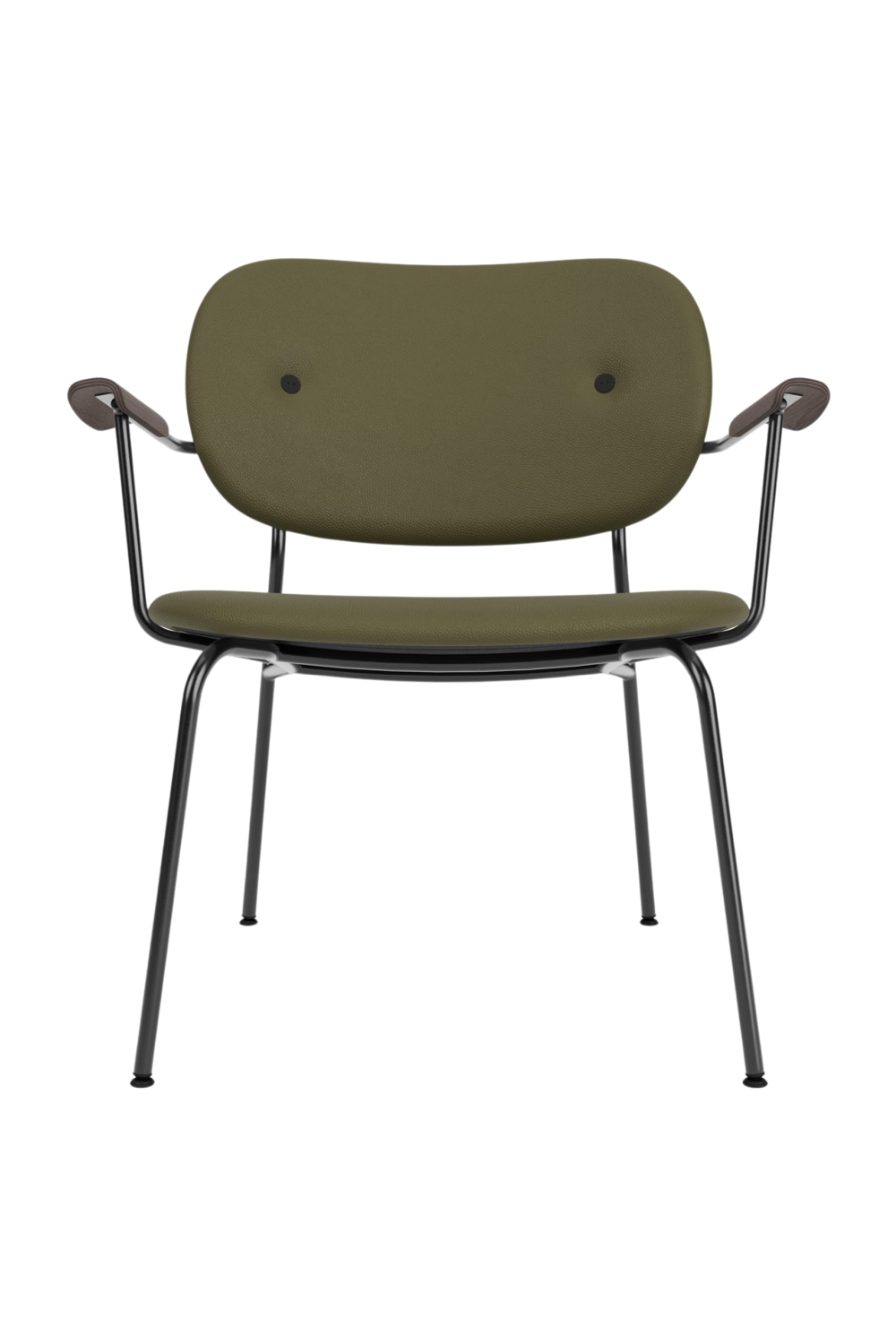   Upholstered Oak Lounge Chair | Oroa.com