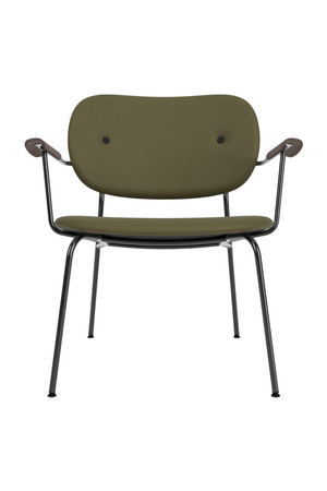   Upholstered Oak Lounge Chair | Oroa.com